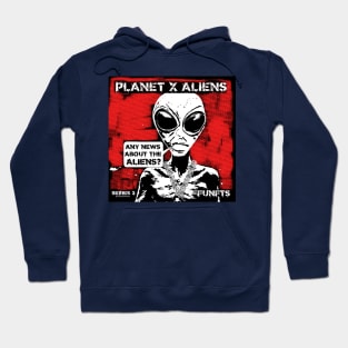 Cool 80's Retro Alien Sci Fi Hoodie